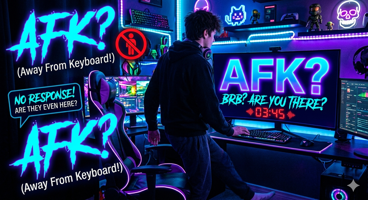 AFKの意味や由来とは？ゲーム用語を徹底解説